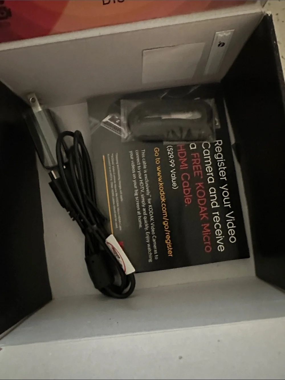 Kodak Playfull Camera Box - Black with Rainbow Lens Ring
